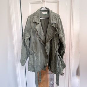 Anthropologie Plus Sized Women’s Army Jacket